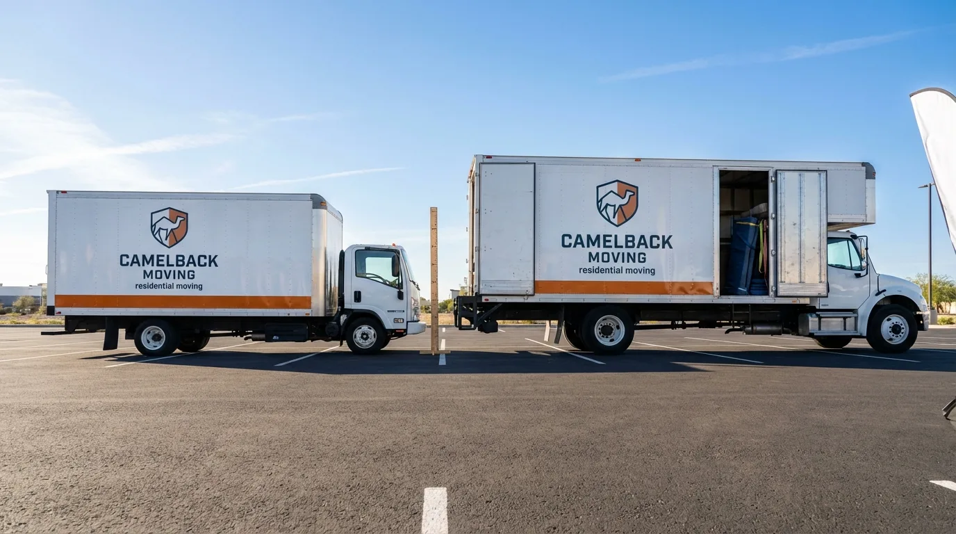 Moving truck size capacity guide in Chatham